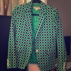 Michael Kors polkadot blazer